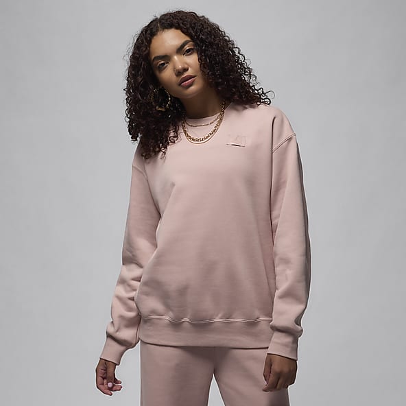 Womens Pink Hoodies Pullovers. Nike